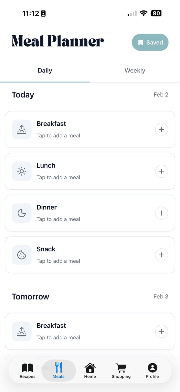Your week, sorted
